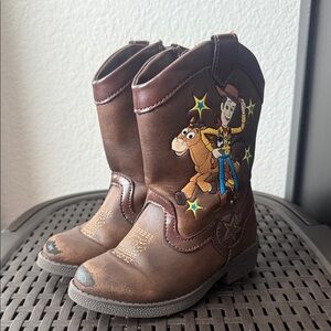Woody Cowboy Kids' Brown Boots - Toy Story Character Design